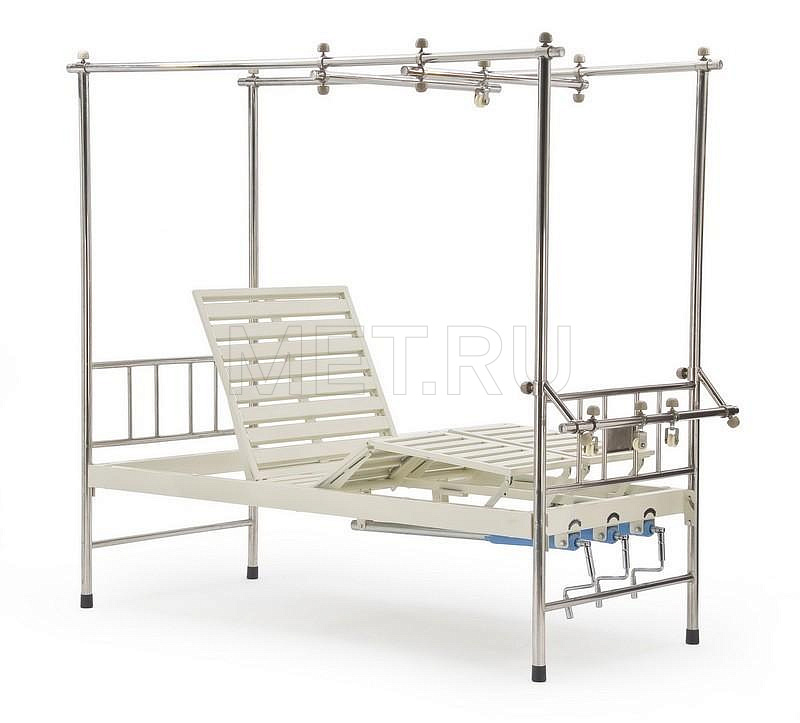 F-46 Кровать ортопедическая тракционная с раздельной регулировкой ножных секций