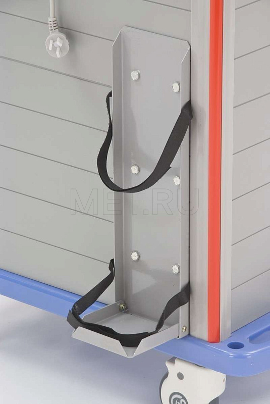 G-70 металлопластиковый Столик реаниматолога и деж.медсестры, с  бункером для лекарств от производителя