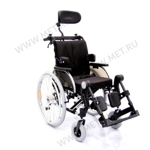 Otto Bock Start Кресло-коляска комнатное с шириной сиденья 43 см, ДЦП-оснащением и литыми колёсами от производителя