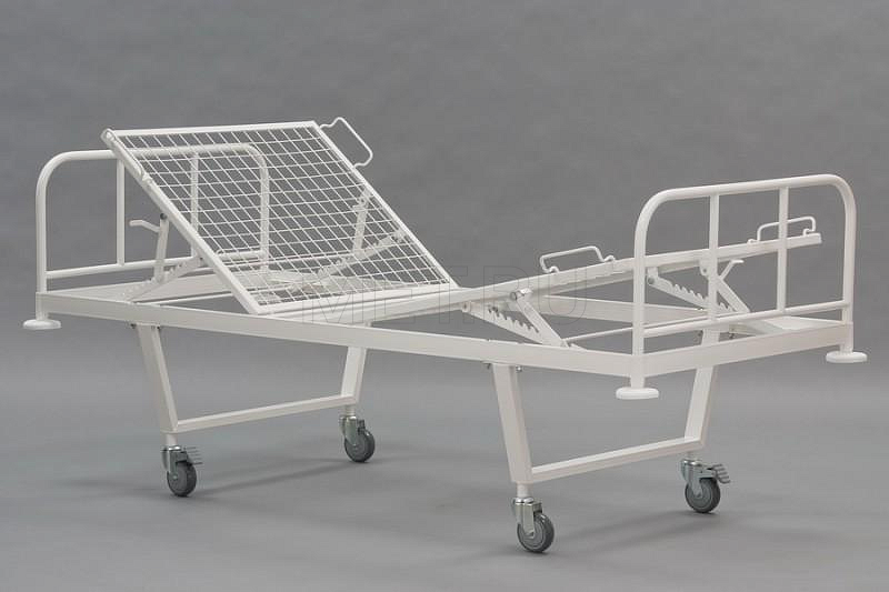 МСК-102 Кровать 2-х секционная регулировка секций - гребенка MET