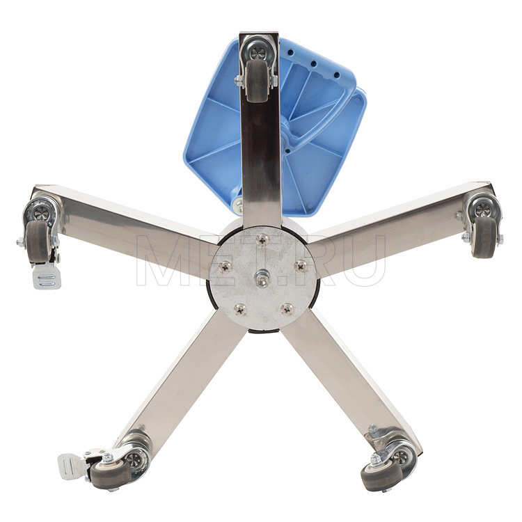 МЕТ F01 Инфузионная стойка-штатив  с ручкой и  столиком для аппаратуры от производителя