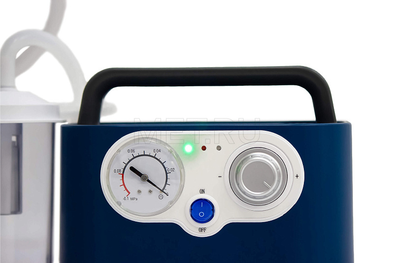 MET OX-210 Портативный хирургический аспиратор (отсасыватель) с аккумулятором