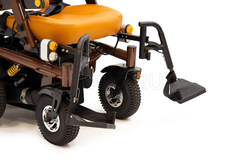 MET CRUISER 21 Кресло-коляска электрическая с сиденьем автомобильного типа коричневого цвета MET