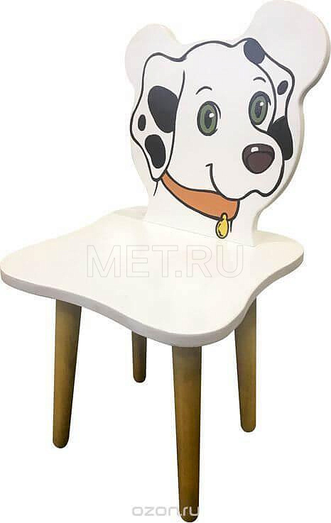 Далматинец Далматинец Детский стульчик для педиатрических ЛПУ и дошкольных учреждений, каркас - массив берёзы