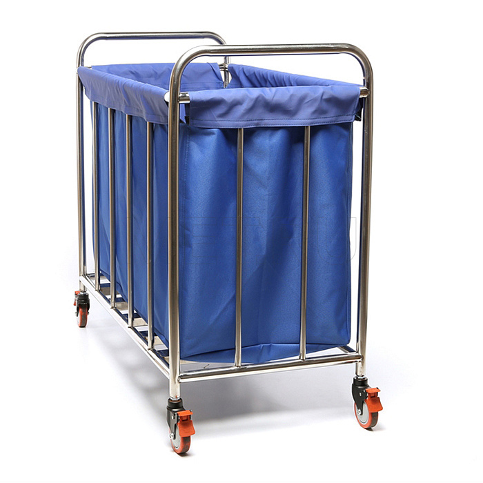 МЕТ ТB-100 Тележка для белья из нержавеющей стали со съемным контейнером МЕТ