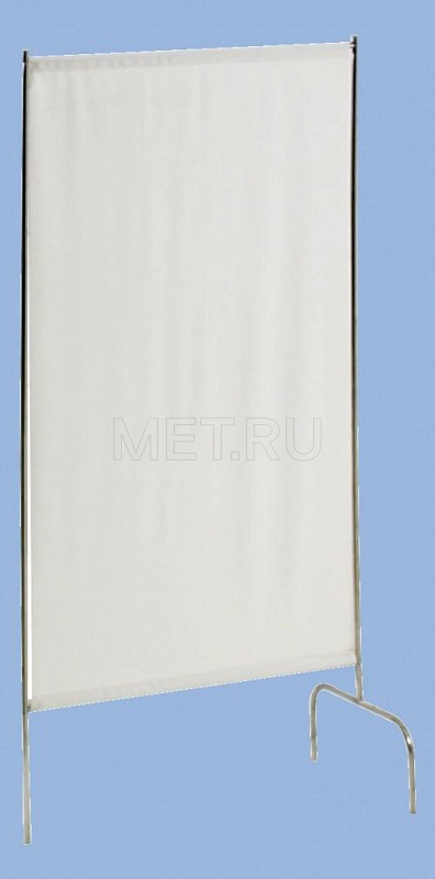  МСК-5302-01 Ширма медицинская из нержавейки без колес от производителя
