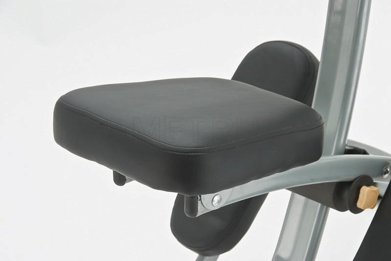 JFMС05 Массажная скамья алюминиевая, черная МЕТ