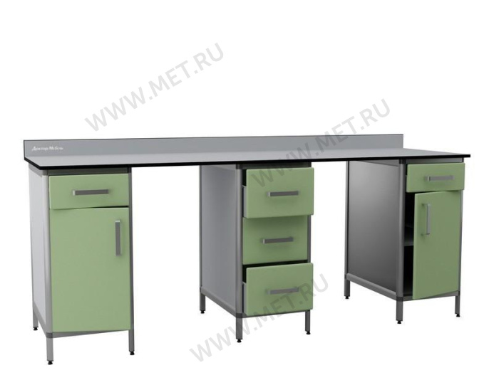 ДМ1-006-32 Лабораторный стол с тремя дверцами от производителя
