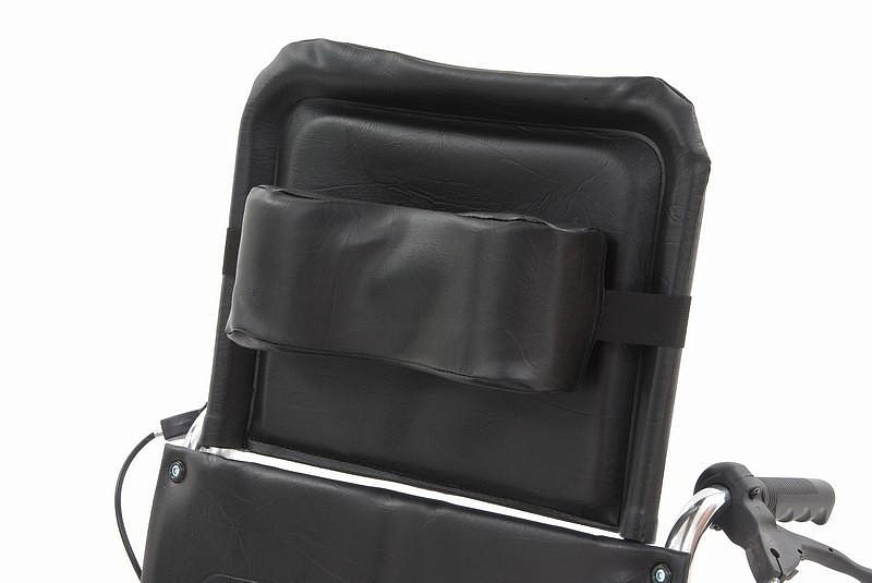 FS954GC-46, Кресло-коляска с высокой спинкой сиденье -кож.зам. МЕТ