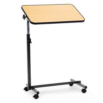 Надкроватный поворотный столик-гусь для кроватей, цвет столешницы бук