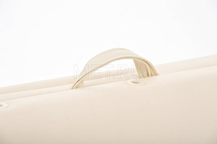 JF-AY 01 Массажный стол переносной трёхсекционный на деревянном каркасе, кремовый МЕТ