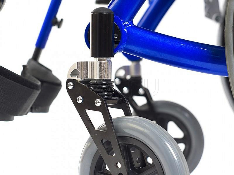 DELUX 530 Кресло-коляска с амортизаторами на всех колёсах МЕТ