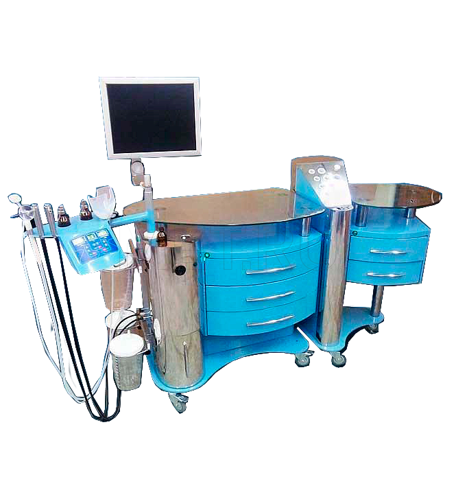 ЛК1Э Элема ЛОР-комбайн с гнёздами для эндоскопов и кронштейном под монитор от производителя