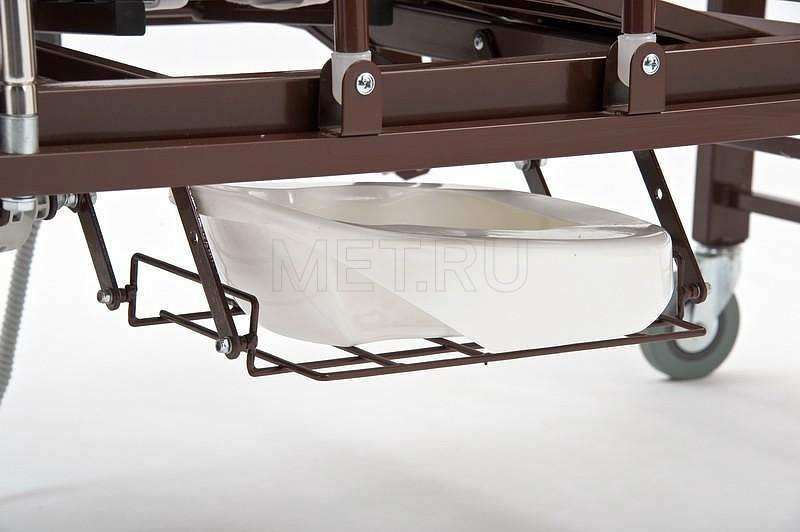 Гамма-3 Кровать электрическая медицинская c электроприводным туалетом. MET