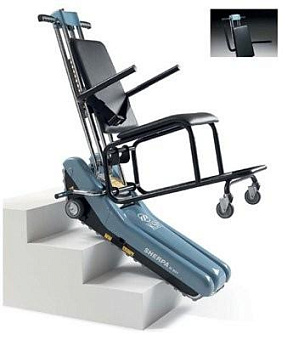 Подъемник гусеничный с площадкой для кресла коляски