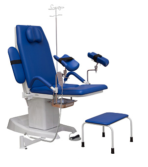 Кресло гинекологическое, цвет - синий