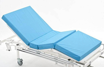 Матрас универсальный с наполнителем ПВВ в чехле из ткани Комфорт 4-х секционный