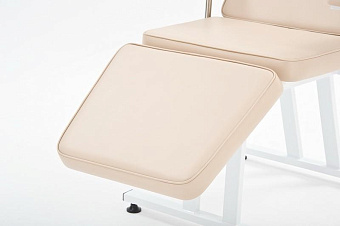 Кресло для исследований ЭЭГ, с узкими подлокотниками, бежевое