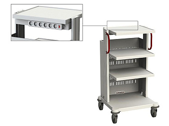 Стойка медицинская для аппаратуры