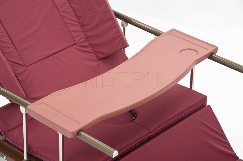 УЦЕНКА МЕТ REMEKS Медицинская кровать для ухода за лежачими больными с  переворотом, туалетом и матрасом