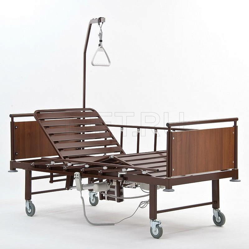 Гамма-3 Кровать электрическая медицинская c электроприводным туалетом. МЕТ