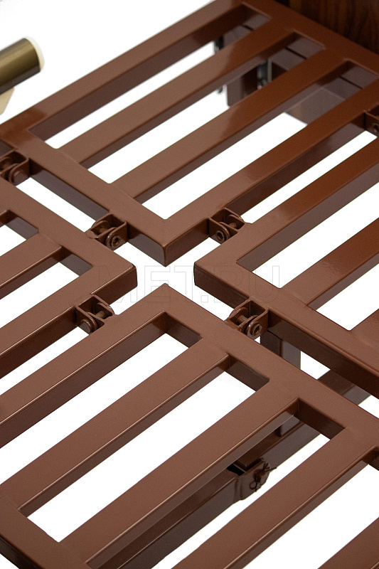 MET EVA Кровать функциональная медицинская электрическая с полным переворотом, с туалетом, с "ушками" МЕТ