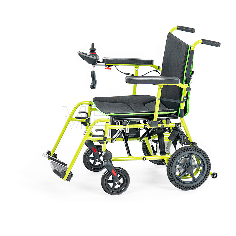 MET Compact 15 Суперлегкая электроколяска, складная, с пультом ДУ для сопровождающих лиц от производителя