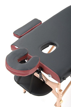 Складной массажный стол с деревянным каркасом из бука