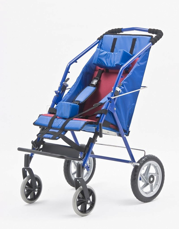 Н 032 Детское кресло-коляска (задние пневматические колёса)