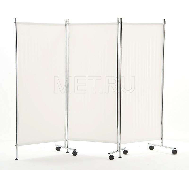 Премиум ХРОМ Ширма модульная МЕТ