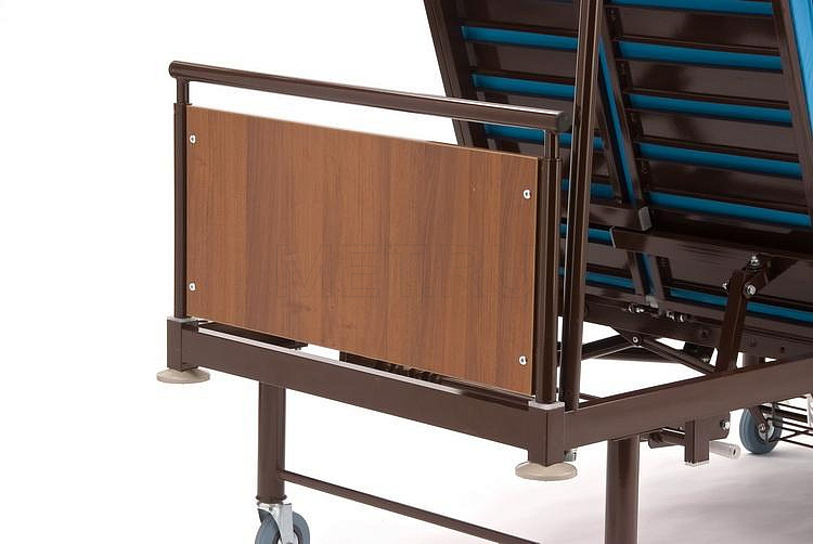 КМФ 942 ПЕРЕВОРОТ с/у левостороннее Кровать функциональная медицинская с функцией переворота и сан.оснащением МЕТ