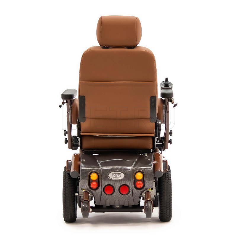 MET CRUISER 21 Кресло-коляска электрическая с сиденьем автомобильного типа коричневого цвета MET