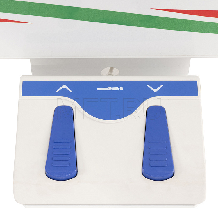 МЕТ E-POOL Тележка-каталка для мытья пациентов с электроприводом регулировки высоты, с аккумулятором