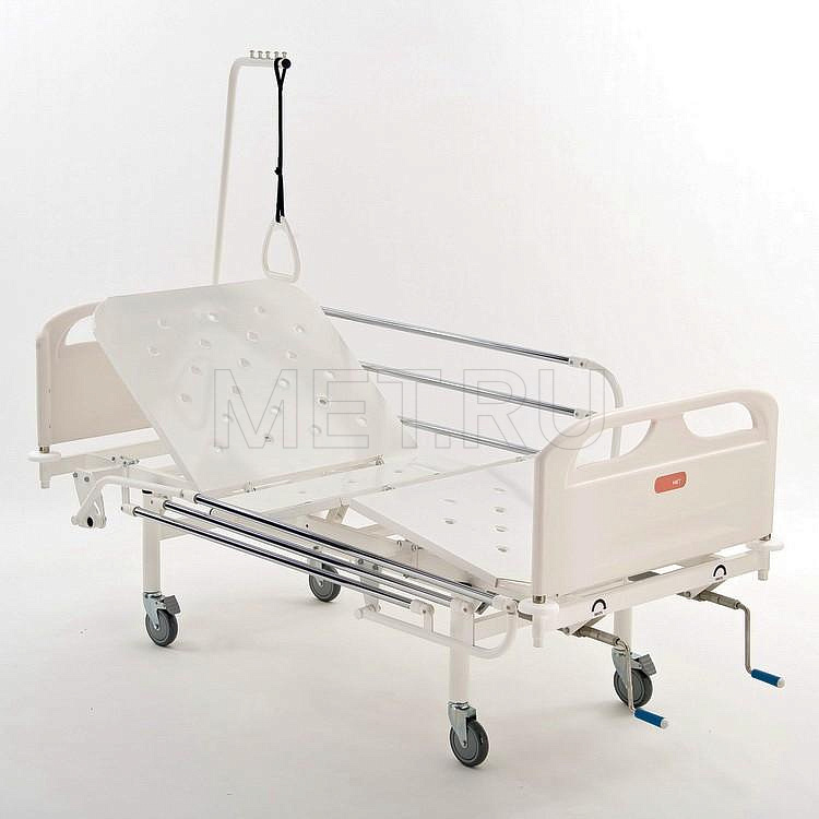 МЕТ 3-01 New Кровать медицинская функциональная четырехсекционная винтовая