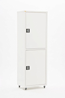 Шкаф медицинский металлический, с антибактериальной окраской