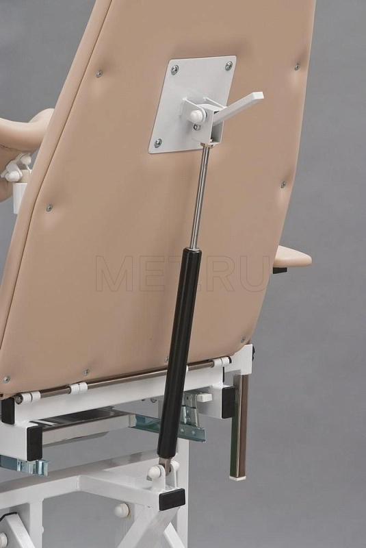 02Э Гинекологическое кресло  с регулировкой высоты бежевое, на электроприводе МЕТ