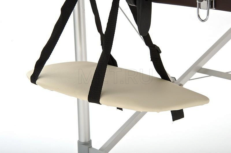 JFAL01 Массажный переносной стол на алюминиевом каркасе, Бежевый/коричневый