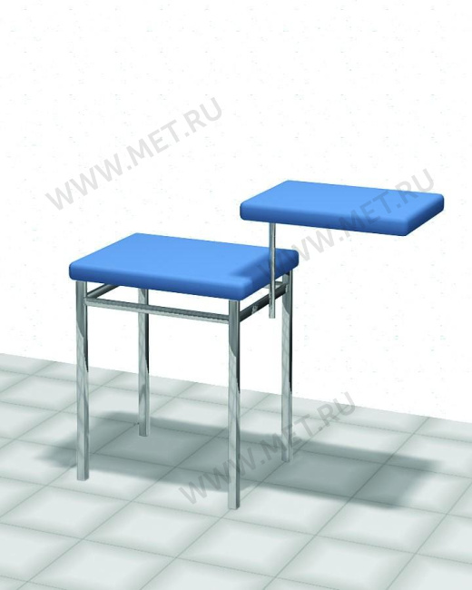 МЕТ-B31v Столик для забора крови НЕРЖ от производителя