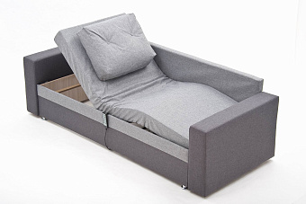 Диван кровать с электроприводом в минималистичном скандинавском дизайне