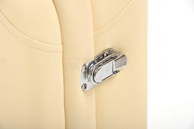 Wendermann Steel 02  (JFST02) Удлиненный до 195 см раскладной массажный стол на стальном каркасе, кремовый МЕТ