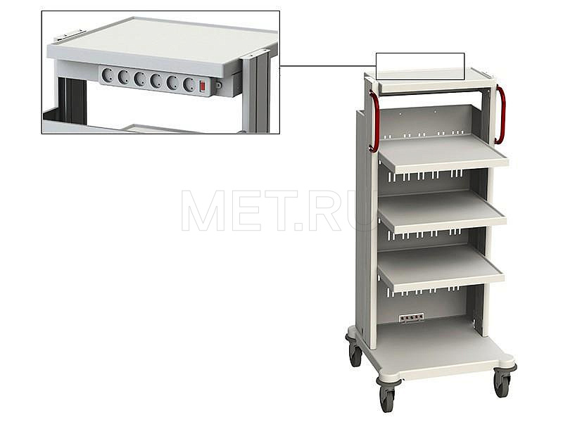 SA-3 Стойка медицинская для аппаратуры MET