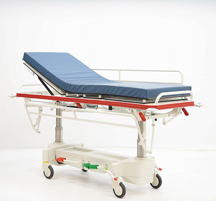 W8 Тележка для перевозки больных, с телескопическими колоннами MET