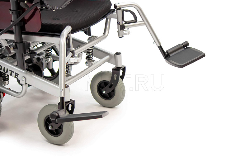 MET ROUTE 14 Алюминиевое кресло-коляска с амортизаторами и электромагнитными тормозами от производителя