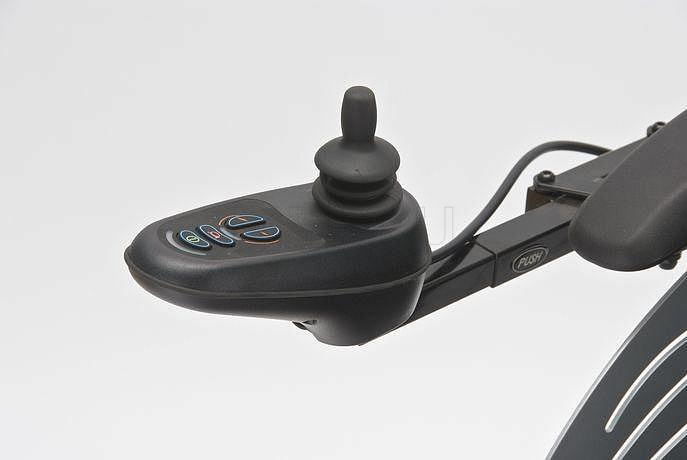 FS123GC (43 см) Кресло инвалидное электрическое с подголовником MET