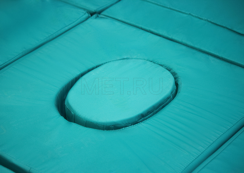 MET EVA Кровать функциональная медицинская электрическая с полным переворотом, с туалетом, с "ушками" МЕТ