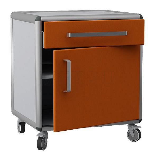 ДМ-2-007-06 Подкатная лабораторная тумба средней ширины от производителя