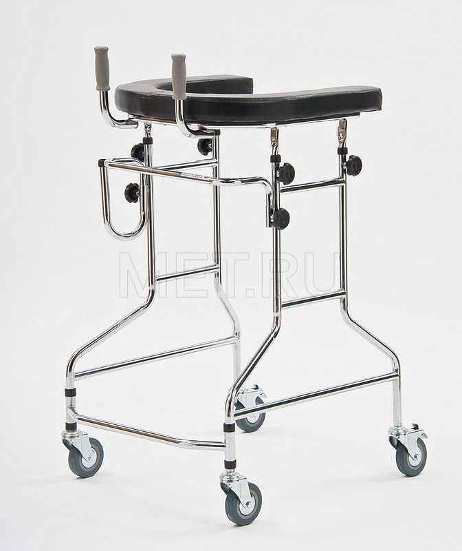 LK 3003 W Ходунки-роллятор со съёмным сиденьем