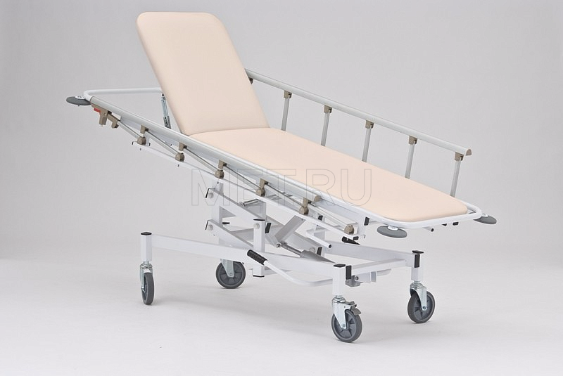 КСМ 3 (бежевая) Тележка для перевозки больных с положением тренделенбург и поднимающимся изголовьем от производителя