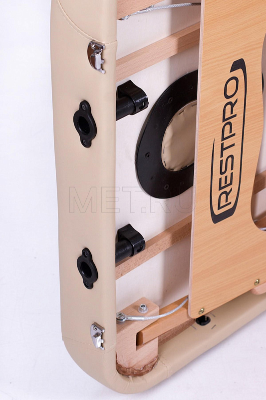 RESTPRO Memory 3 Beige Профессиональный массажный стол! Усиленная конструкция, нагрузка до 350 кг! 3 года гарантии!