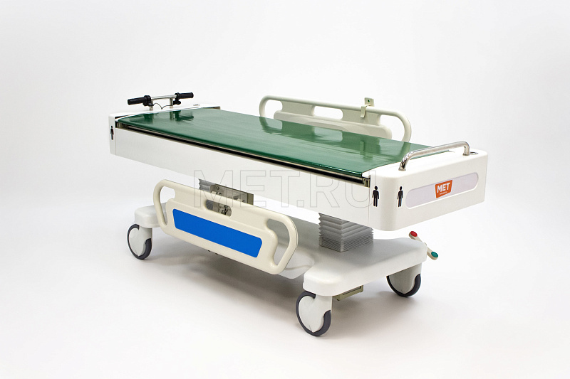 МЕТ SHIFT - ROII MOTO Тележка для перевозки больных c перекладывателем с моторизированным колесом